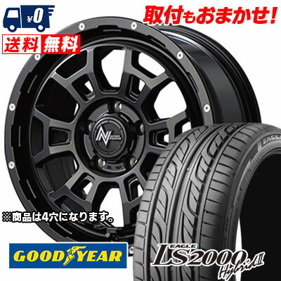 195/40R17 81W XL Goodyear LS2000 Hybrid2 NITROPOWER H6 SLUG サマータイヤホイール4本セット 【取付対象】