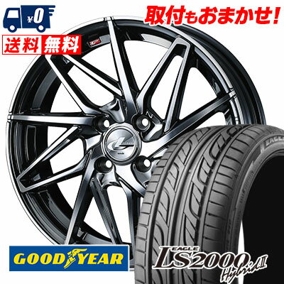 195/40R17 81W XL Goodyear LS2000 Hybrid2 LEONIS IT サマータイヤホイール4本セット 【取付対象】