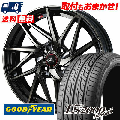 195/40R17 81W XL Goodyear LS2000 Hybrid2 LEONIS IT サマータイヤホイール4本セット 【取付対象】