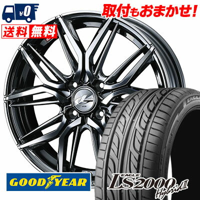 195/40R17 81W XL Goodyear LS2000 Hybrid2 LEONIS LM サマータイヤホイール4本セット 【取付対象】