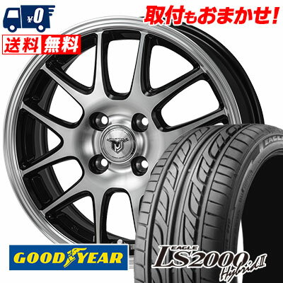 195/40R17 81W XL Goodyear LS2000 Hybrid2 JP STYLE MJ02 サマータイヤホイール4本セット 【取付対象】