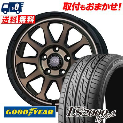 235/50R17 96V Goodyear LS2000 Hybrid2 MAD CROSS RANGER サマータイヤホイール4本セット 【取付対象】