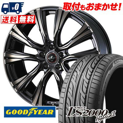 255/35R20 93W Goodyear LS2000 Hybrid2 WEDS LEONIS VR サマータイヤホイール4本セット 【取付対象】