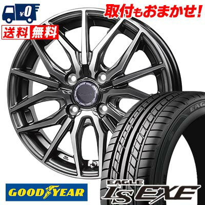 185/55R15 82V Goodyear LS EXE Precious AST M4 サマータイヤホイール4本セット 【取付対象】