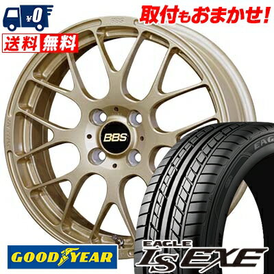 195/50R15 82V Goodyear LS EXE BBS RP サマータイヤホイール4本セット 【取付対象】