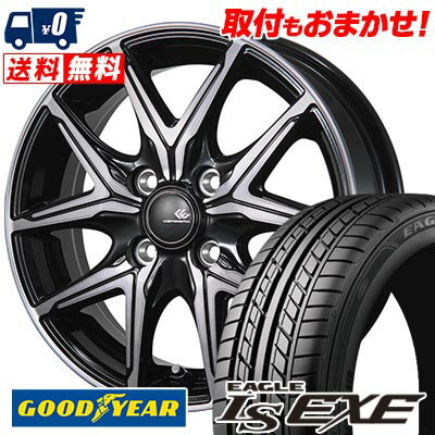 195/50R15 82V Goodyear グッドイヤー LS EXE CEREBRO FT05 セレブロ FT05 サマータイヤホイール4本セット 【取付対象】