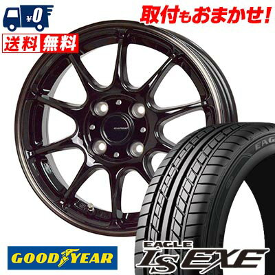 195/50R15 82V Goodyear LS EXE G-SPEED P-07 サマータイヤホイール4本セット 【取付対象】