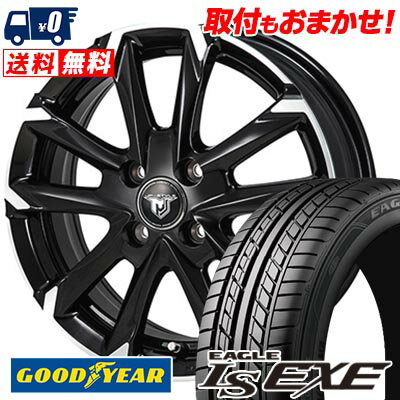 195/50R15 82V Goodyear グッドイヤー LS EXE JP STYLE MJ-V ジェイピースタイル MJ-V サマータイヤホイール4本セット 【取付対象】