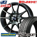 195/50R15 82V Goodyear LS EXE WedsSport SA-25R サマータイヤホイール4本セット 【取付対象】