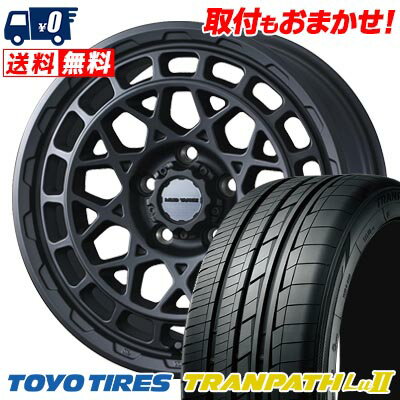 225/55R18 98V TOYO TIRES TRANPATH Lu2 MUDVANCE X Type M サマータイヤホイール4本セット 【取付対象】