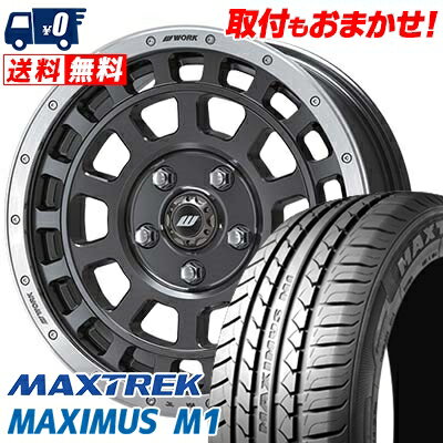 205/60R16 92H MAXTREK MAXIMUS M1 CRAG T-GRABIC サマータイヤホイール4本セット 【取付対象】