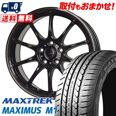 235/40R18 95W XL MAXTREK MAXIMUS M1 G-SPEED P-07 サマータイヤホイール4本セット 【取付対象】