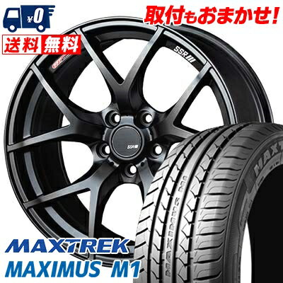 245/35R19 93W XL MAXTREK MAXIMUS M1 SSR GTV03 サマータイヤホイール4本セット 【取付対象】