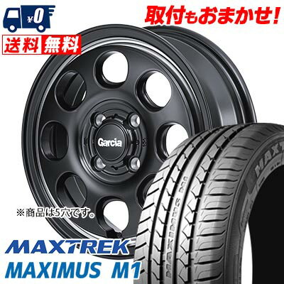 205/60R16 92H MAXTREK MAXIMUS M1 Garcia Palm8 サマータイヤホイール4本セット 【取付対象】