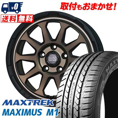 205/60R16 92H MAXTREK MAXIMUS M1 MAD CROSS RANGER サマータイヤホイール4本セット 【取付対象】