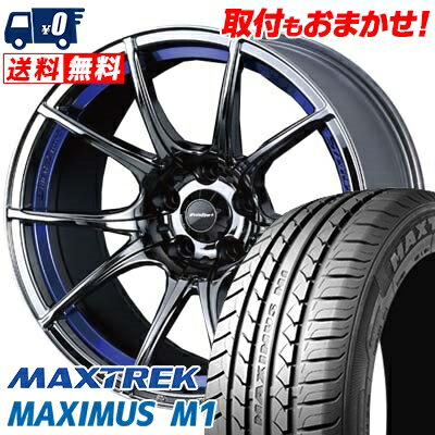 245/40R18 97W XL MAXTREK MAXIMUS M1 wedsSport SA-10R サマータイヤホイール4本セット 【取付対象】