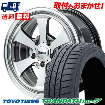 215/70R16 100H TOYO TIRES TRANPATH mp7 Garcia Dallas6 サマータイヤホイール4本セット 【取付対象】