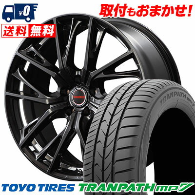 225/55R17 101V TOYO TIRES TRANPATH mp7 VERTEC ONE GLAIVE サマータイヤホイール4本セット 【取付対象】