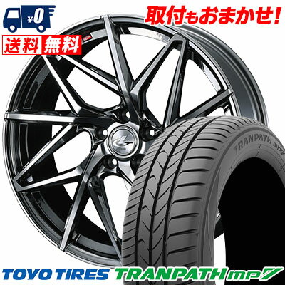 215/45R18 93W TOYO TIRES TRANPATH mp7 LEONIS IT サマータイヤホイール4本セット 【取付対象】