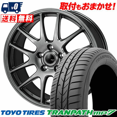 215/70R16 100H TOYO TIRES TRANPATH mp7 ZACK JP-205 サマータイヤホイール4本セット 【取付対象】