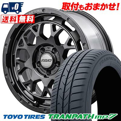 205/60R16 96H XL TOYO TIRES TRANPATH mp7 TEAM DAYTONA M9+ SPEC M サマータイヤホイール4本セット 【取付対象】