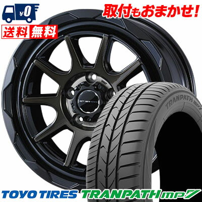 215/70R16 100H TOYO TIRES TRANPATH mp7 WEDS MUD VANCE06 サマータイヤホイール4本セット 【取付対象】