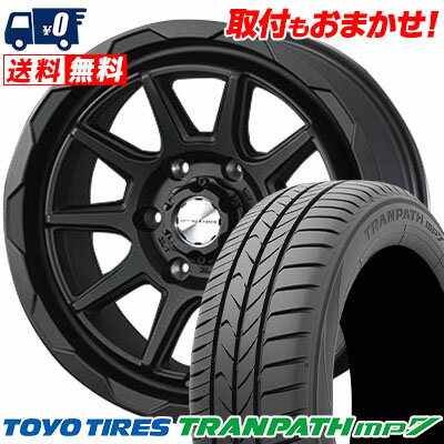 215/70R16 100H TOYO TIRES TRANPATH mp7 WEDS MUD VANCE06 サマータイヤホイール4本セット 【取付対象】