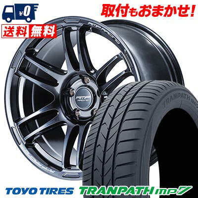 205/55R17 95V TOYO TIRES トーヨー タイヤ TRANPATH mp7 RMP RACING R26 RMPレーシング R26 サマータイヤホイール4本セット 【取付対象】