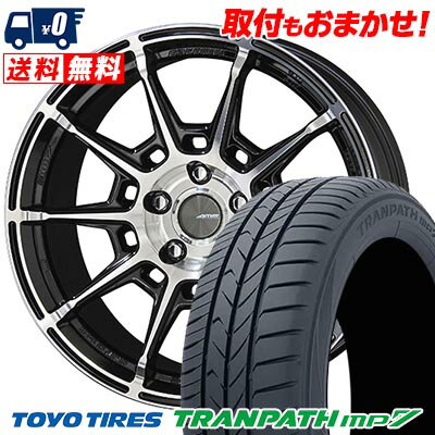 215/55R17 94V TOYO TIRES トーヨー タイヤ TRANPATH mp7 GALERNA REFINO ガレルナ レフィーノ サマータイヤホイール4本セット 【取付対象】