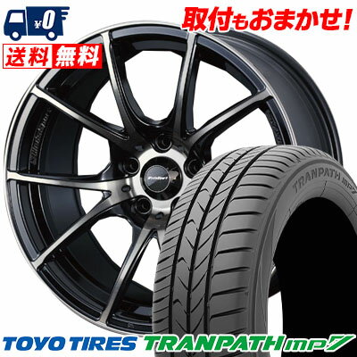 215/60R17 96H TOYO TIRES TRANPATH mp7 wedsSport SA-10R サマータイヤホイール4本セット 【取付対象】