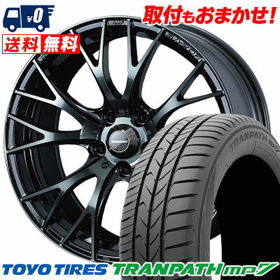 235/50R18 101V TOYO TIRES TRANPATH mp7 WedsSport SA-20R サマータイヤホイール4本セット 【取付対象】
