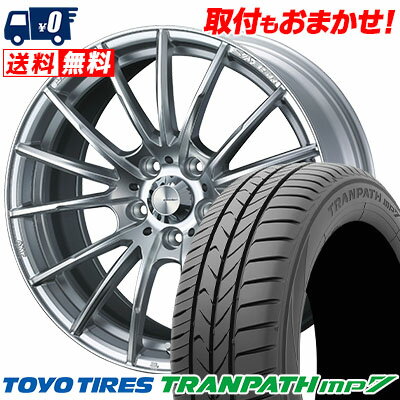 215/50R17 95V TOYO TIRES TRANPATH mp7 WedsSport SA-35R サマータイヤホイール4本セット 【取付対象】