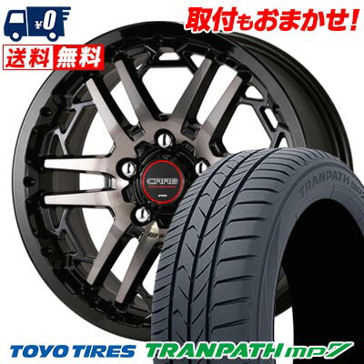 215/70R16 100H TOYO TIRES TRANPATH mp7 WORK CRAG T-GRABIC3 サマータイヤホイール4本セット 【取付対象】