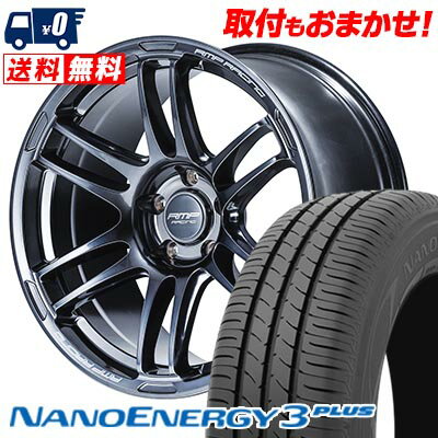 225/40R18 88W TOYO TIRES トーヨー タイヤ NANOENERGY3 PLUS RMP RACING R26 RMPレーシング R26 サマータイヤホイール4本セット 【取付対象】