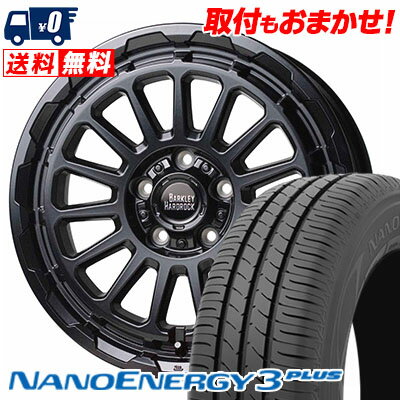 215/50R17 91V TOYO TIRES NANOENERGY3 PLUS BARKLEY HARDROCK RIZARD サマータイヤホイール4本セット 【取付対象】