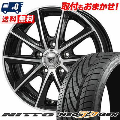 215/40R18 89W NITTO NEO GEN JP STYLE MJ01 サマータイヤホイール4本セット 【取付対象】