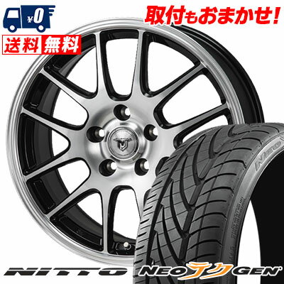 215/40R18 89W NITTO NEO GEN JP STYLE MJ02 サマータイヤホイール4本セット 【取付対象】