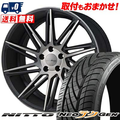 215/40R18 89W NITTO NEO GEN MONZA Warwic REVOX サマータイヤホイール4本セット 【取付対象】