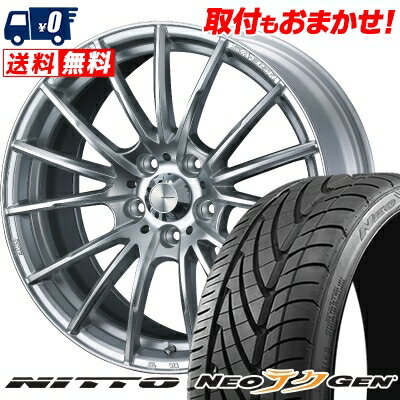 215/40R18 89W NITTO NEO GEN WedsSport SA-35R サマータイヤホイール4本セット 【取付対象】