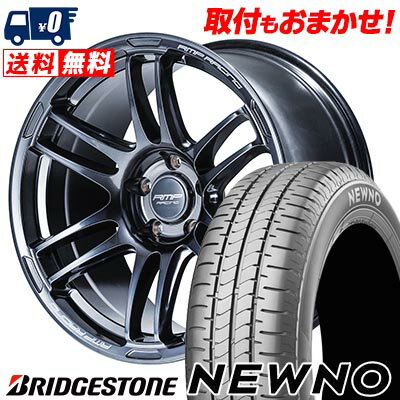 215/45R17 91W XL BRIDGESTONE ブリヂストン NEWNO RMP RACING R26 RMPレーシング R26 サマータイヤホイール4本セット 【取付対象】