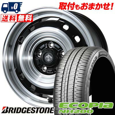 205/60R16 92H BRIDGESTONE ブリヂストン ECOPIA NH200 LANDFOOT XFG ランドフット XFG サマータイヤホイール4本セット 【取付対象】