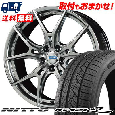 235/60R18 107W XL NITTO NT421Q gramLIGHTS 57FXZ LIMITED EDITION サマータイヤホイール4本セット 【取付対象】