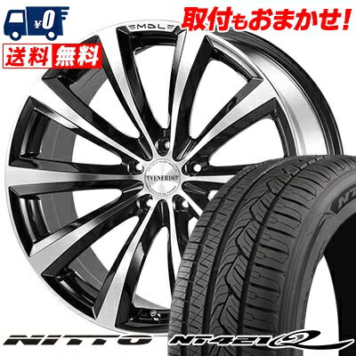 255/45R20 105W XL NITTO NT421Q VENERDi MADELENA サマータイヤホイール4本セット 【取付対象】