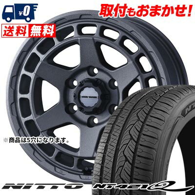 225/60R17 103V NITTO NT421Q MUDVANCE X Type S サマータイヤホイール4本セット 【取付対象】
