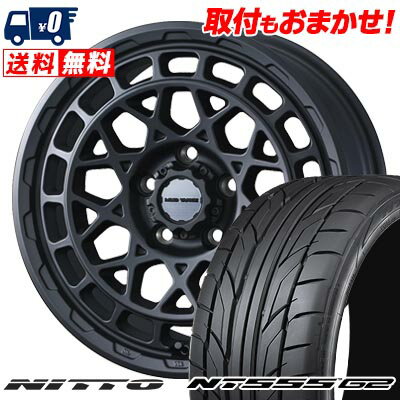 215/40R18 89W XL NITTO NT555 G2 MUDVANCE X Type M サマータイヤホイール4本セット 【取付対象】