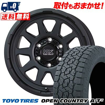 265/65R17 112H TOYO TIRES OPEN COUNTRY A/T MAD CROSS RANGER サマータイヤホイール4本セット 6Hホイール【取付対象】