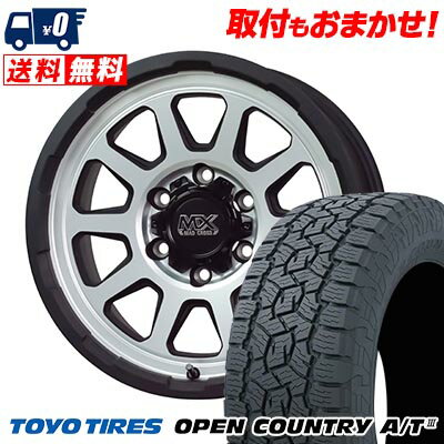 265/65R17 112H TOYO TIRES OPEN COUNTRY A/T MAD CROSS RANGER サマータイヤホイール4本セット 6Hホイール【取付対象】