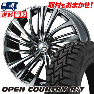 215/70R16 100Q TOYO TIRES OPEN COUNTRY R/T LEONIS FR サマータイヤホイール4本セット 【取付対象】
