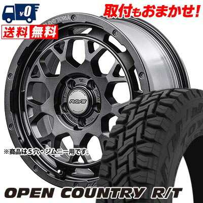 215/70R16 100Q TOYO TIRES OPEN COUNTRY R/T TEAM DAYTONA M9+ SPEC M サマータイヤホイール4本セット 【取付対象】