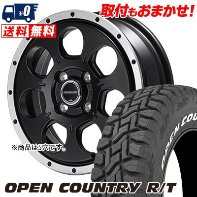 215/65R16 109/107Q TOYO TIRES OPEN COUNTRY R/T WHITE LETTER ROADMAX W0-7 サマータイヤホイール4本セット 【取付対象】